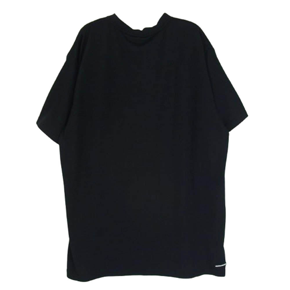 F.C.R.B. エフシーアールビー 21SS FCRB-210033 POLARTEC POWER DRY AUTHENTIC LOGO TEE ロゴプリント ポーラテック Tシャツ 半袖カットソー ブラック系 L【中古】