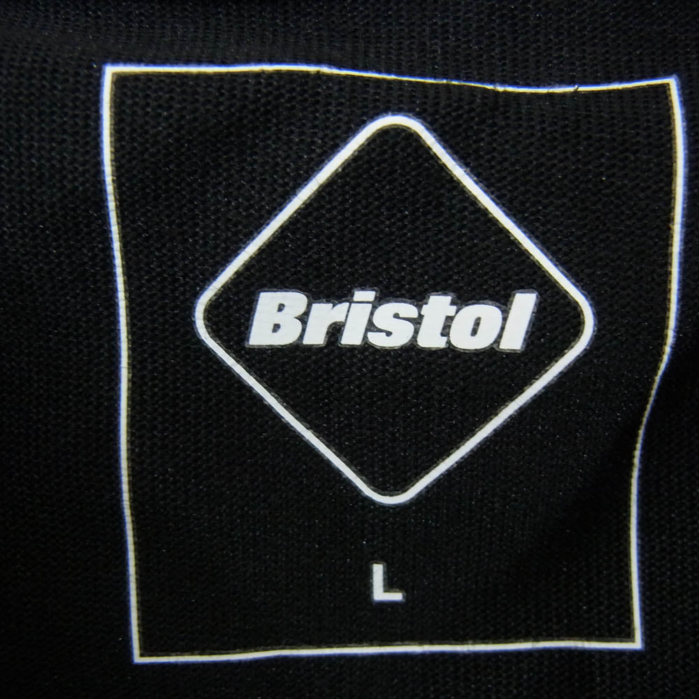 F.C.R.B. エフシーアールビー 24SS FCRB-240083 BIG LOGO L/S BAGGY TEE ビッグロゴ プリント バギー 背ロゴ 長袖 Tシャツ カットソー ブラック系 L【中古】