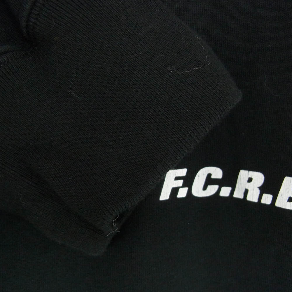 F.C.R.B. エフシーアールビー 24SS FCRB-240083 BIG LOGO L/S BAGGY TEE ビッグロゴ プリント バギー 背ロゴ 長袖 Tシャツ カットソー ブラック系 L【中古】
