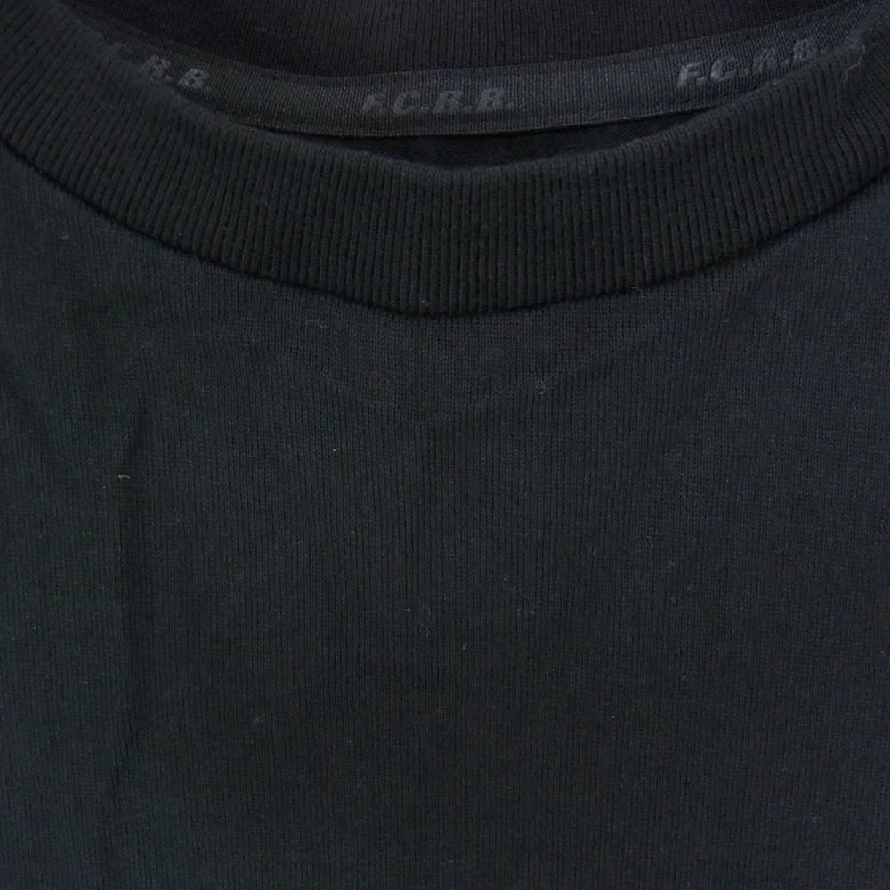 F.C.R.B. エフシーアールビー 23SS FCRB-230070 BIG LOGO L/S TEAM BAGGY TEE ビッグロゴ チーム バギー 背ロゴ 長袖Tシャツ カットソー ブラック系 L【中古】