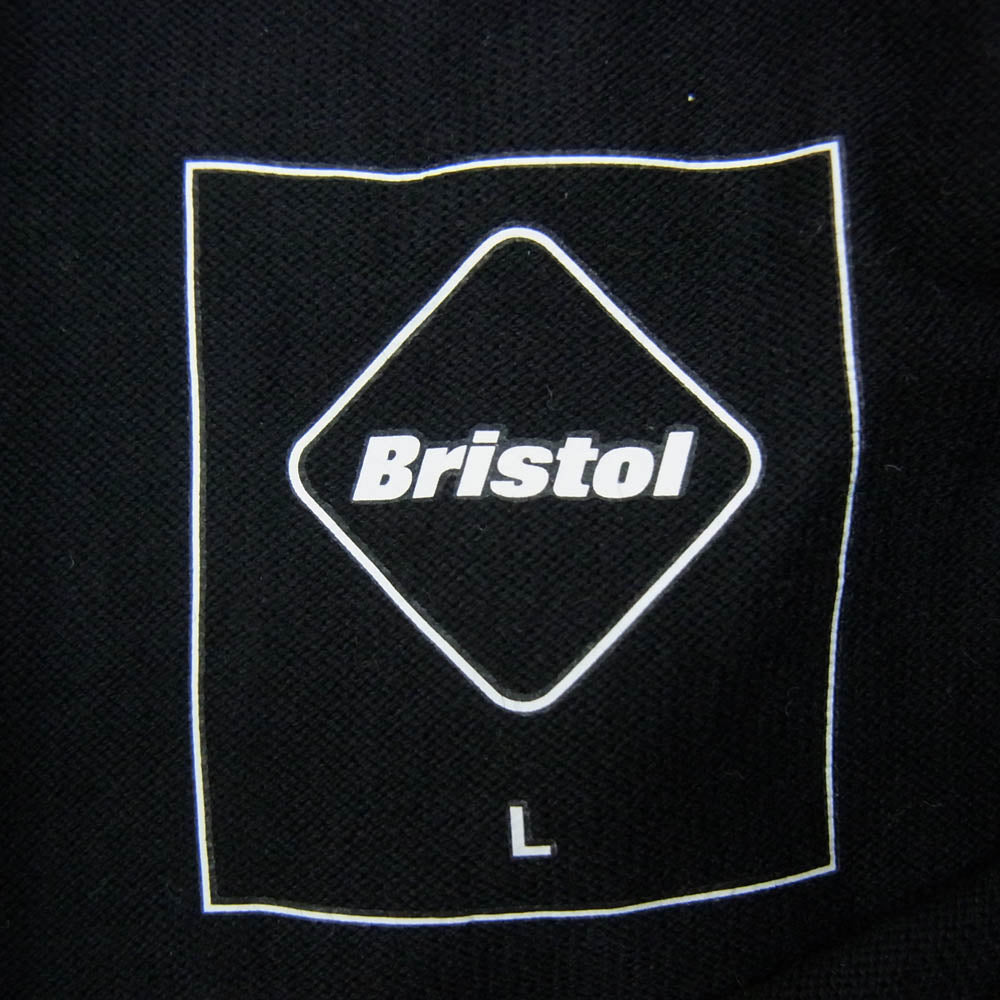 F.C.R.B. エフシーアールビー 23SS FCRB-230070 BIG LOGO L/S TEAM BAGGY TEE ビッグロゴ チーム バギー 背ロゴ 長袖Tシャツ カットソー ブラック系 L【中古】