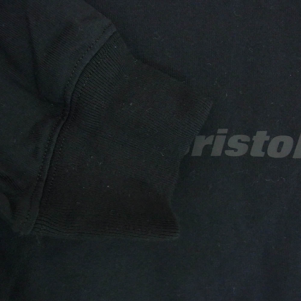 F.C.R.B. エフシーアールビー 23SS FCRB-230070 BIG LOGO L/S TEAM BAGGY TEE ビッグロゴ チーム バギー 背ロゴ 長袖Tシャツ カットソー ブラック系 L【中古】