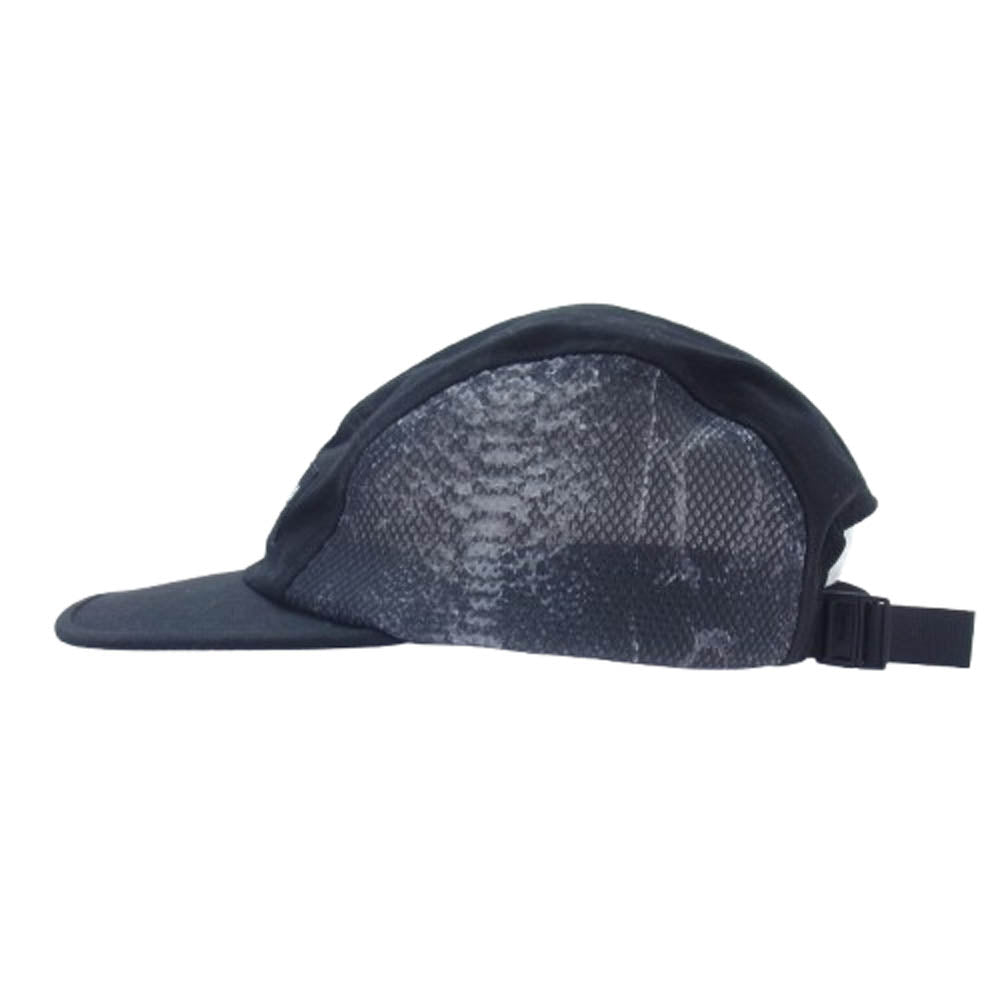 Supreme シュプリーム 20SS Snakeskin Mesh Camp Cap スネーク スキン メッシュ キャップ ブラック系【中古】