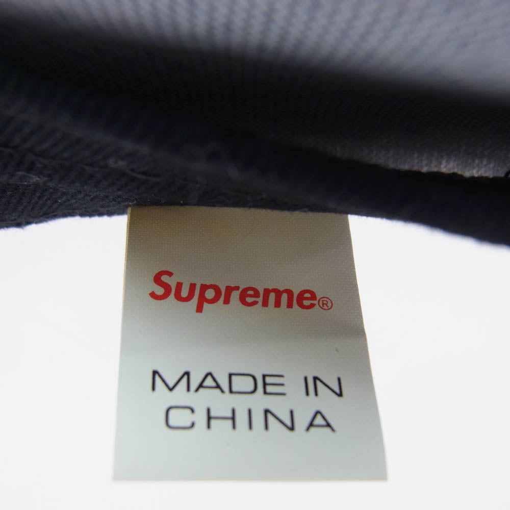 Supreme シュプリーム 20SS Snakeskin Mesh Camp Cap スネーク スキン メッシュ キャップ ブラック系【中古】