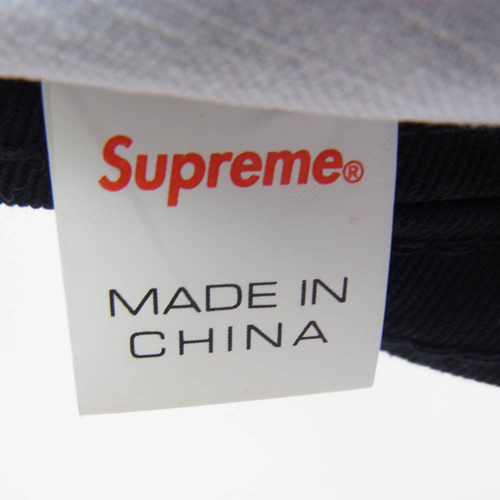 Supreme シュプリーム 19AW Snap Pocket Camp Cap スナップポケットキャンプキャップ インディゴブルー系【中古】