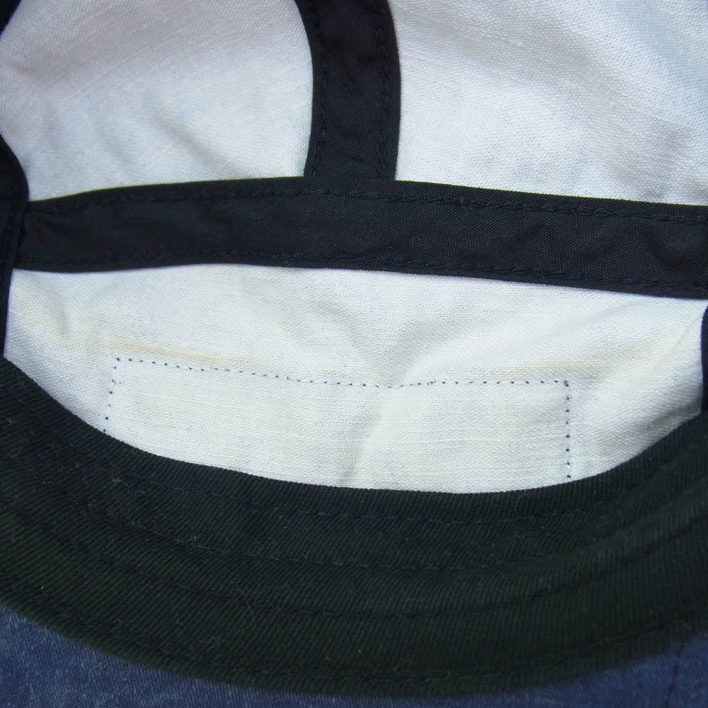 Supreme シュプリーム 19AW Snap Pocket Camp Cap スナップポケットキャンプキャップ インディゴブルー系【中古】