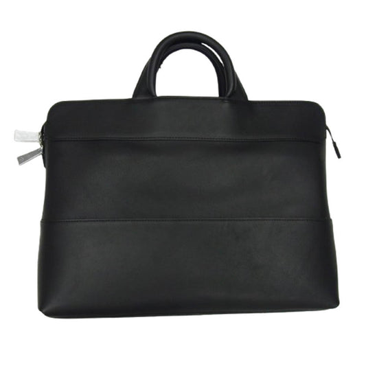 aniary アニアリ 36-01000 レザー ブリーフケース ビジネスバッグ ブラック系【新古品】【未使用】【中古】