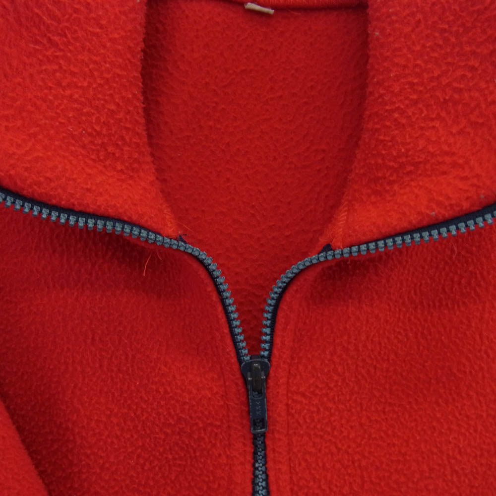 patagonia パタゴニア Vintage ヴィンテージ デカタグ Rマーク フリース ジャケット レッド系 L【中古】