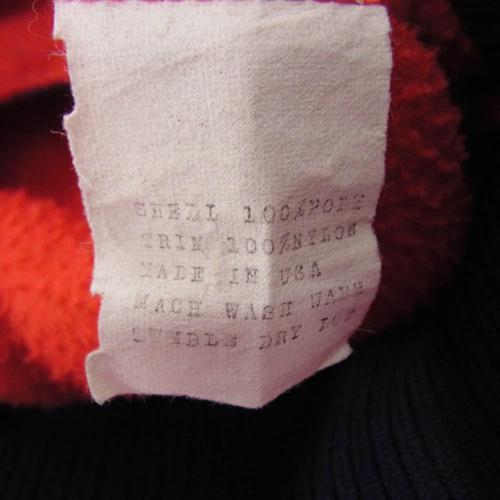 patagonia パタゴニア Vintage ヴィンテージ デカタグ Rマーク フリース ジャケット レッド系 L【中古】