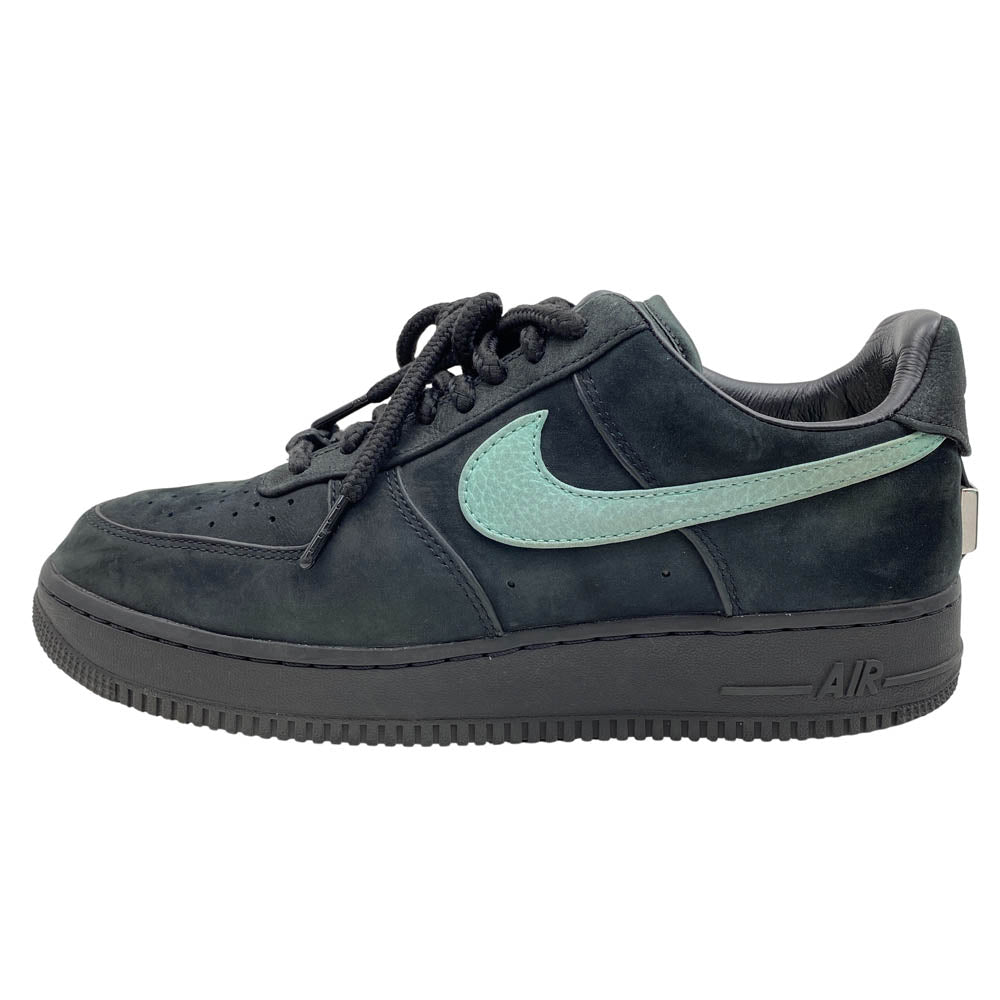 NIKE ナイキ DZ1382-001 フェイクバスターズ鑑定 × Tiffany & Co. ティファニー Air Force 1 Low 1837 エアフォース ローカットスニーカー ブラック系 26.5cm【中古】