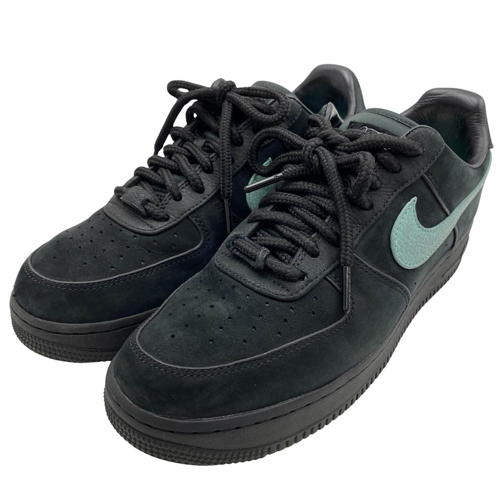 NIKE ナイキ DZ1382-001 フェイクバスターズ鑑定 × Tiffany & Co. ティファニー Air Force 1 Low 1837 エアフォース ローカットスニーカー ブラック系 26.5cm【中古】