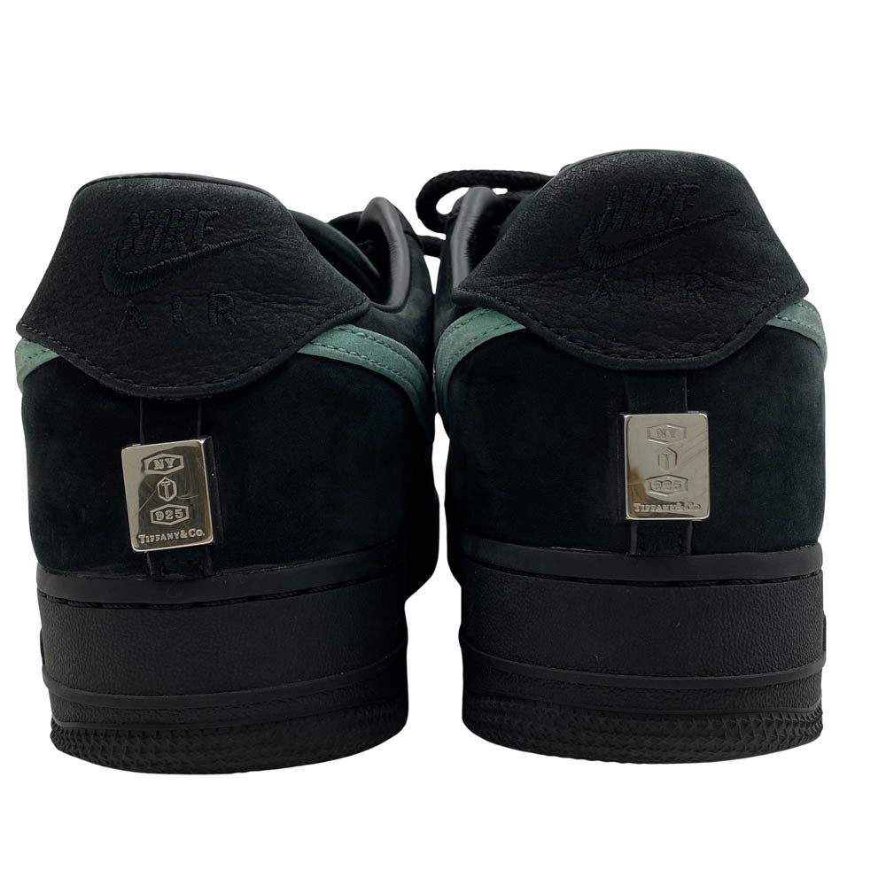 NIKE ナイキ DZ1382-001 フェイクバスターズ鑑定 × Tiffany & Co. ティファニー Air Force 1 Low 1837 エアフォース ローカットスニーカー ブラック系 26.5cm【中古】