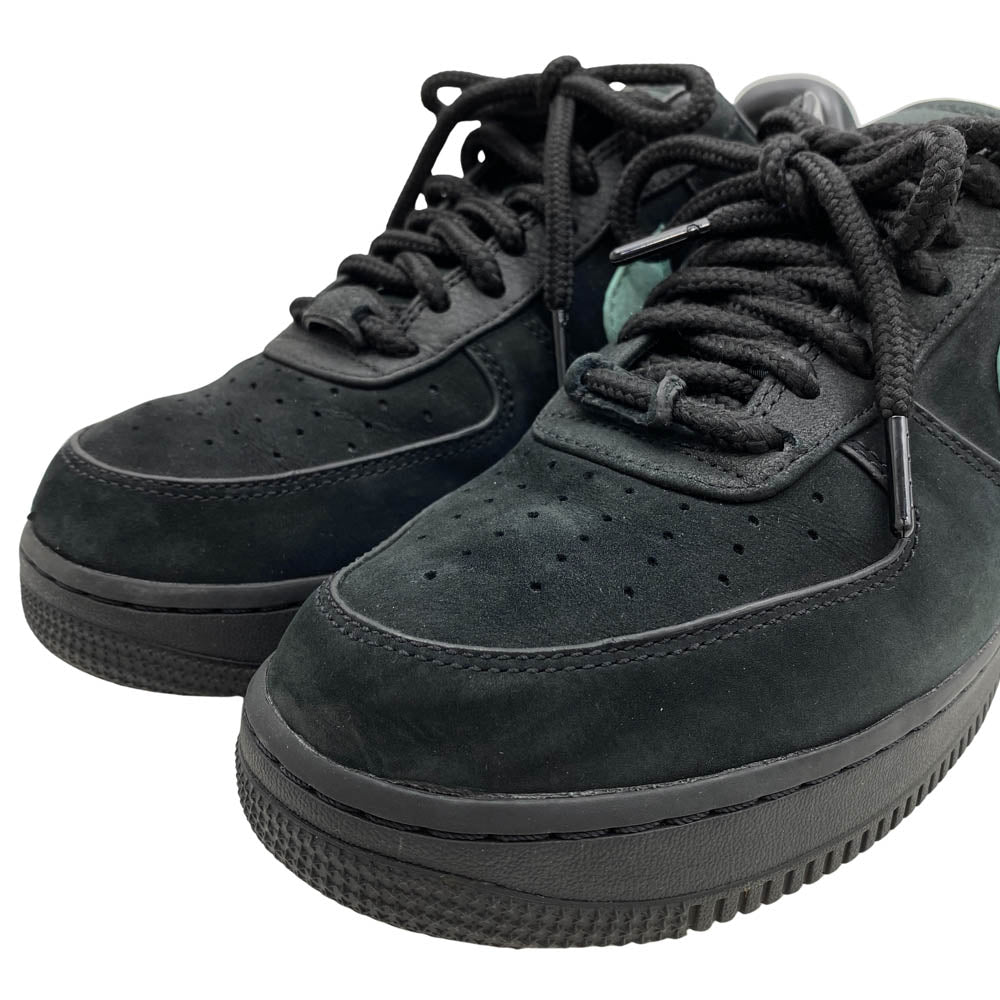 NIKE ナイキ DZ1382-001 フェイクバスターズ鑑定 × Tiffany & Co. ティファニー Air Force 1 Low 1837 エアフォース ローカットスニーカー ブラック系 26.5cm【中古】