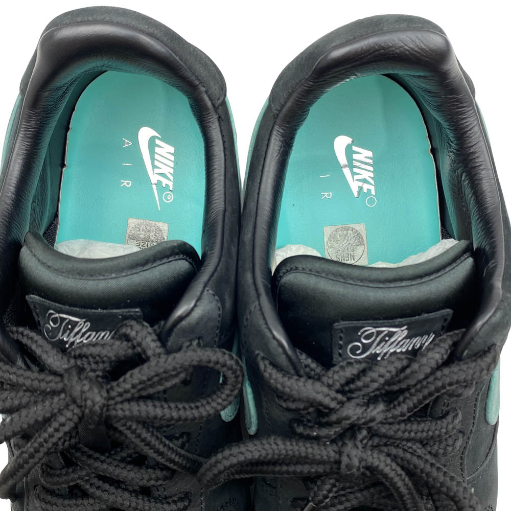NIKE ナイキ DZ1382-001 フェイクバスターズ鑑定 × Tiffany & Co. ティファニー Air Force 1 Low 1837 エアフォース ローカットスニーカー ブラック系 26.5cm【中古】