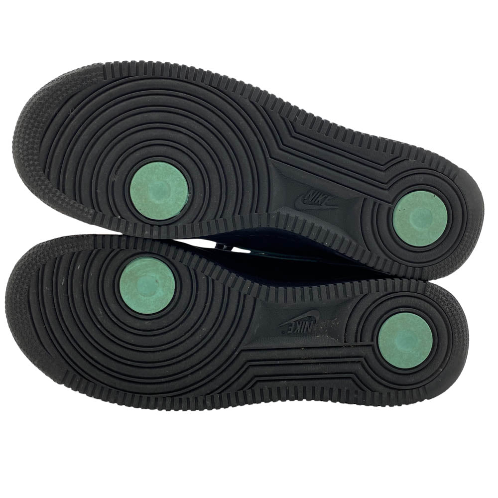 NIKE ナイキ DZ1382-001 フェイクバスターズ鑑定 × Tiffany & Co. ティファニー Air Force 1 Low 1837 エアフォース ローカットスニーカー ブラック系 26.5cm【中古】