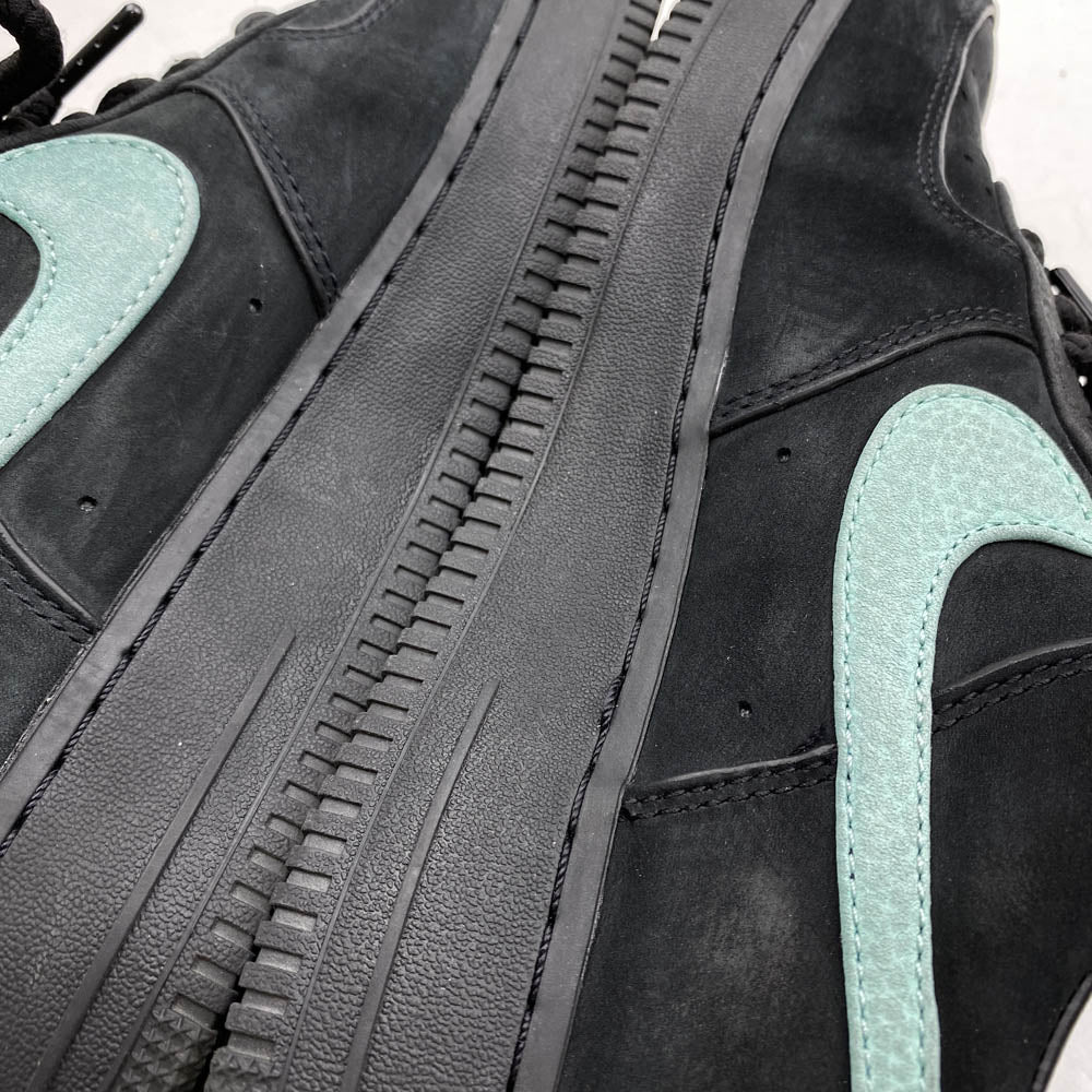 NIKE ナイキ DZ1382-001 フェイクバスターズ鑑定 × Tiffany & Co. ティファニー Air Force 1 Low 1837 エアフォース ローカットスニーカー ブラック系 26.5cm【中古】