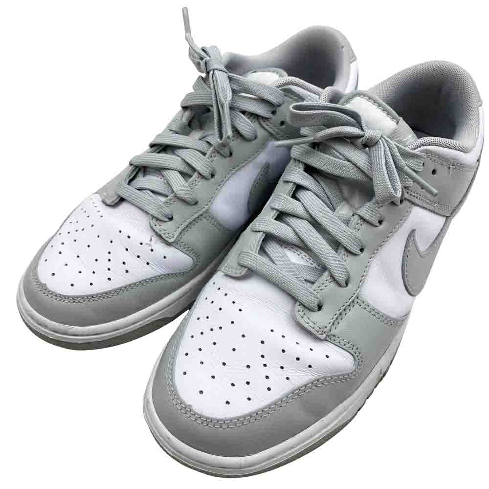 NIKE ナイキ DD1391-103 Dunk Low Grey Fog ダンク ロー グレーフォグ ローカット スニーカー ホワイト系 グレー系 27cm【中古】