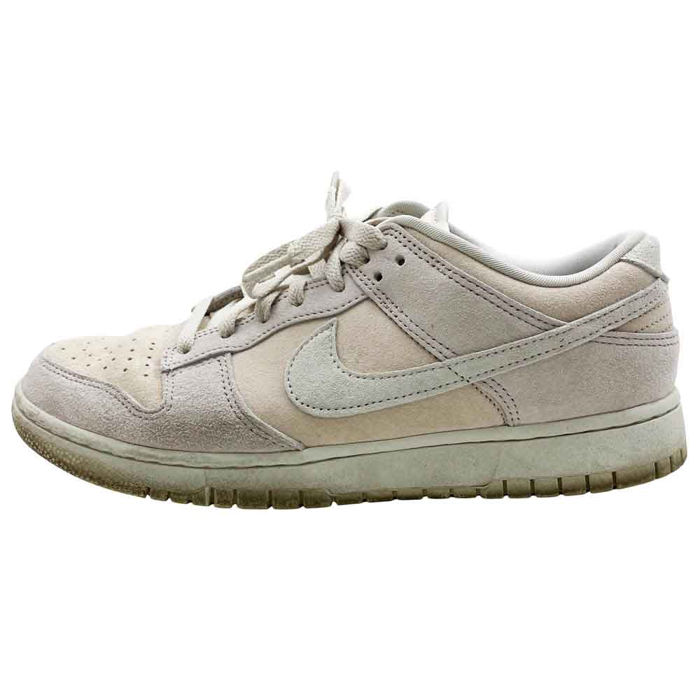 NIKE ナイキ DD8338-001 Dunk Low Retro PRM Vast Grey Summit White ダンク ロー レトロ PRM ヴァストグレー サミットホワイト ローカット スニーカー ベージュ系 27cm【中古】