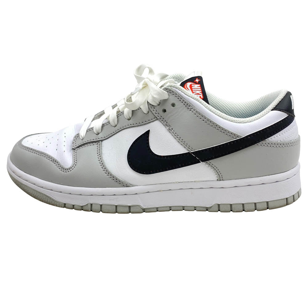 NIKE ナイキ DR9654-001 Dunk Low SE Lottery Grey Fog Light Crimson ダンク ロー SE ロッタリー グレーフォグ ライトクリムゾン ローカット スニーカー グレー系 27cm【中古】