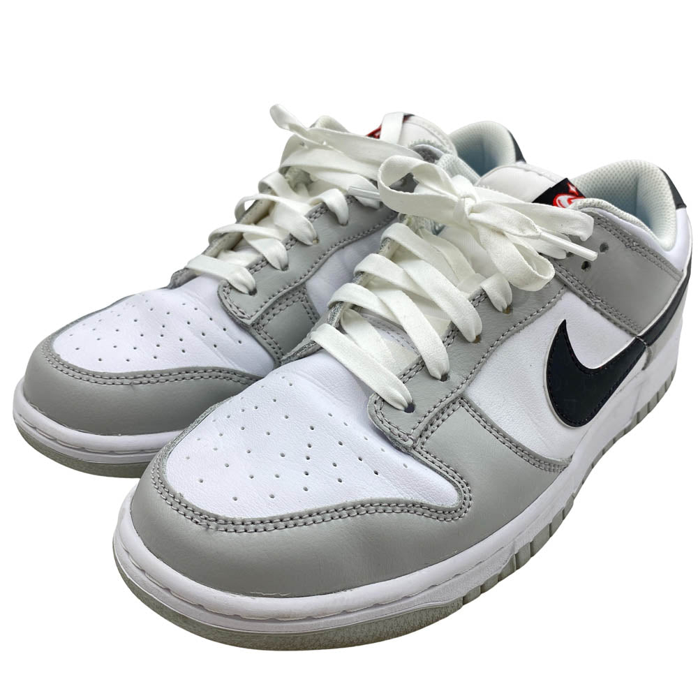 NIKE ナイキ DR9654-001 Dunk Low SE Lottery Grey Fog Light Crimson ダンク ロー SE ロッタリー グレーフォグ ライトクリムゾン ローカット スニーカー グレー系 27cm【中古】
