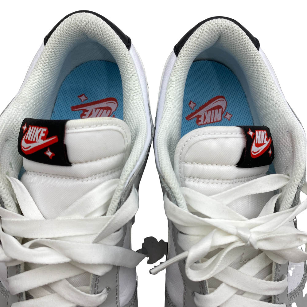 NIKE ナイキ DR9654-001 Dunk Low SE Lottery Grey Fog Light Crimson ダンク ロー SE ロッタリー グレーフォグ ライトクリムゾン ローカット スニーカー グレー系 27cm【中古】