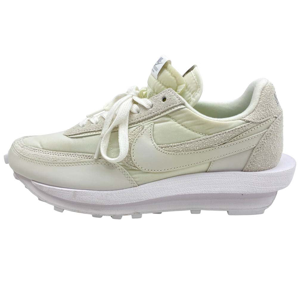 NIKE ナイキ BV0073-101 × sacai LDV Waffle Triple White サカイ LDV ワッフルトリプルホワイト ローカット スニーカー ベージュ系 27cm【美品】【中古】