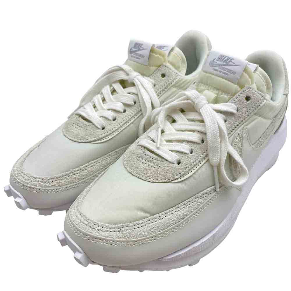 NIKE ナイキ BV0073-101 × sacai LDV Waffle Triple White サカイ LDV ワッフルトリプルホワイト ローカット スニーカー ベージュ系 27cm【美品】【中古】