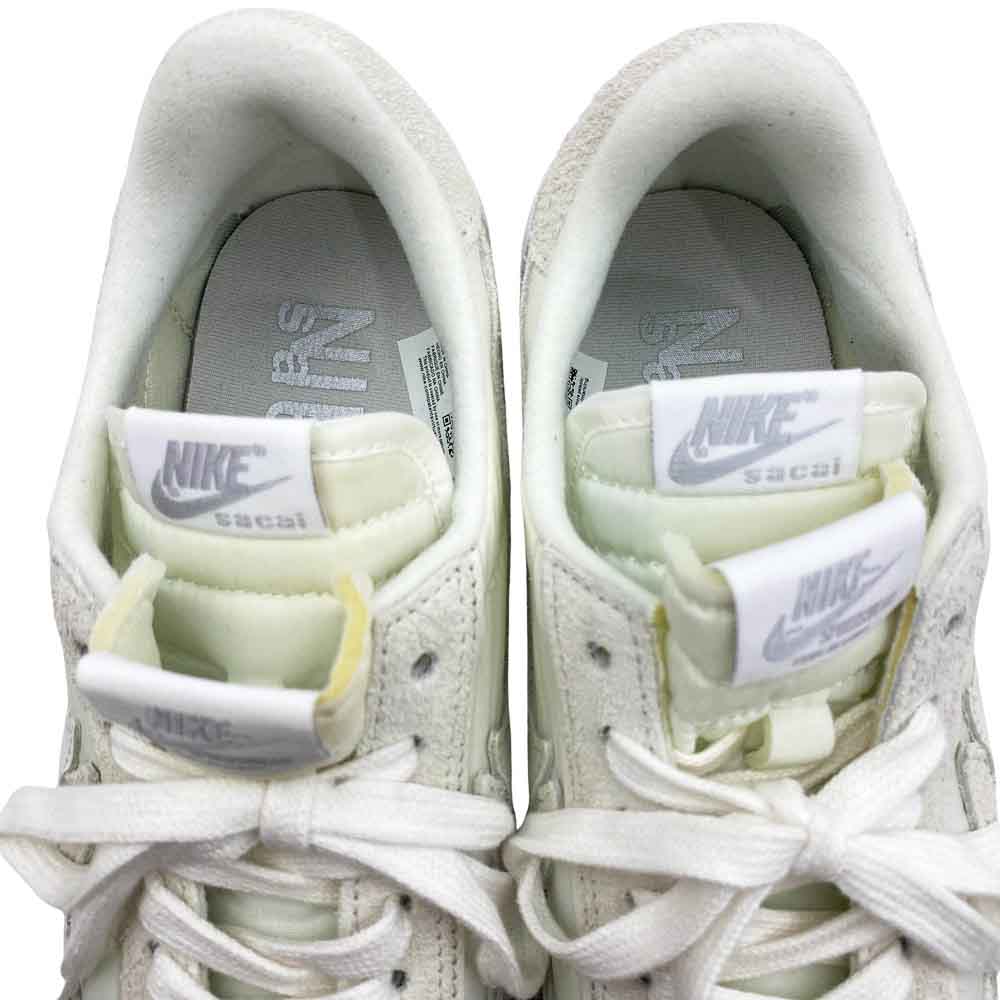 NIKE ナイキ BV0073-101 × sacai LDV Waffle Triple White サカイ LDV ワッフルトリプルホワイト ローカット スニーカー ベージュ系 27cm【美品】【中古】