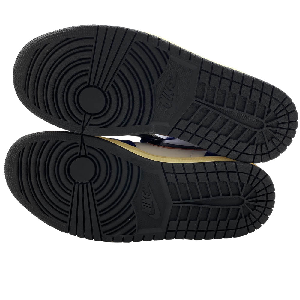 NIKE ナイキ DZ5485-100 Air Jordan 1 High OG Rare Air Deep Royal Blue エアジョーダン1 ハイ OG レアエア ディープ ロイヤル ブルー ハイカット スニーカー 27.5cm【新古品】【未使用】【中古】