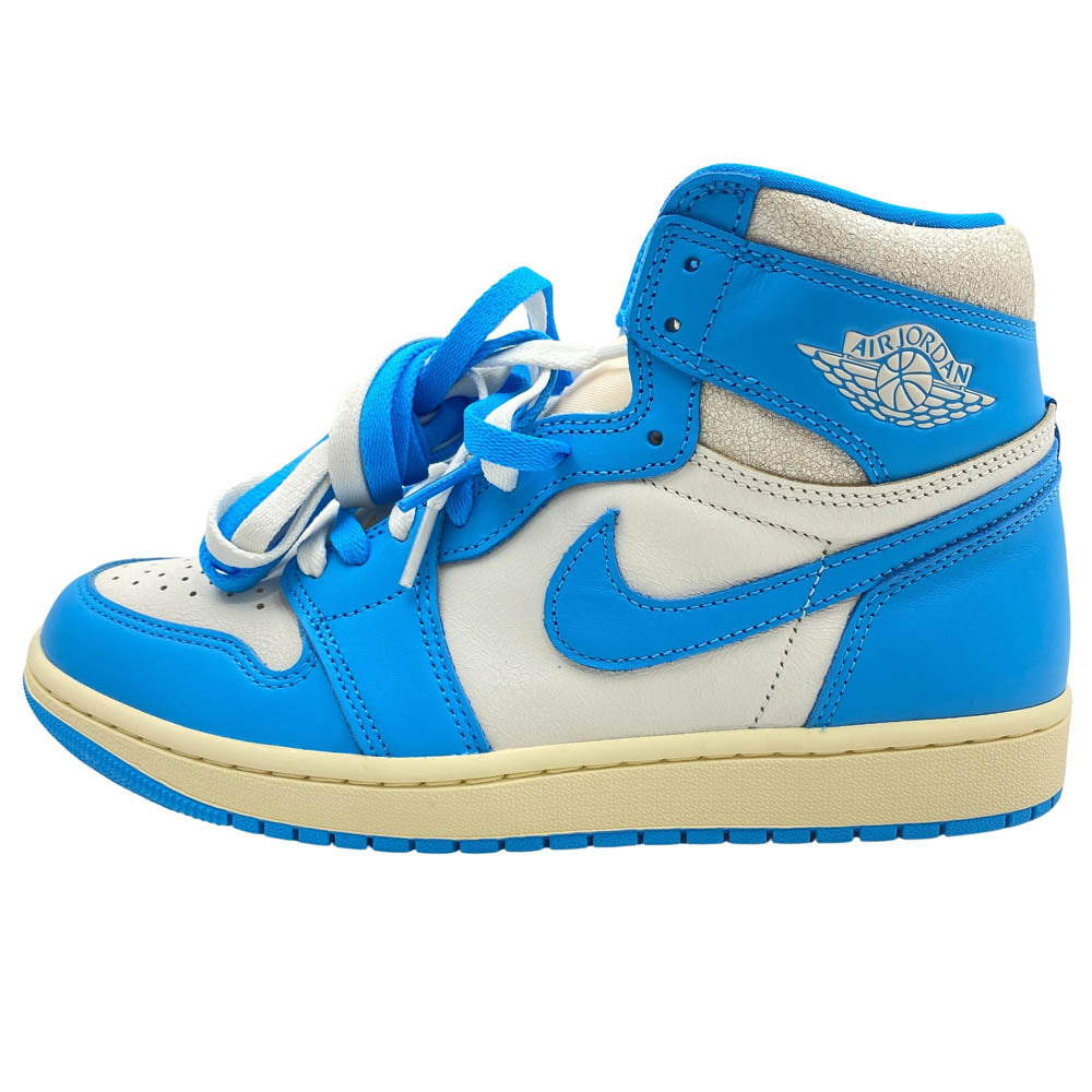 NIKE ナイキ DZ5485-402 Air Jordan 1 Retro High OG UNC Reimagined エアジョーダン1 レトロ ハイ OG UNC リイマジンド ハイカット スニーカー ブルー系 27.5cm【新古品】【未使用】【中古】