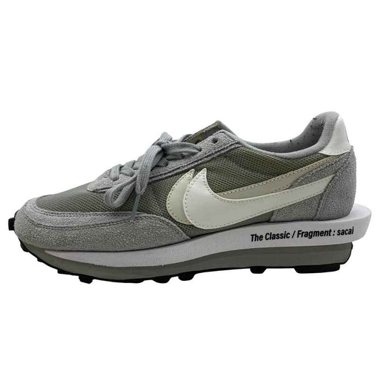 NIKE ナイキ DH2684-001 × Fragment × sacai LD Waffle Light Smoke Grey フラグメント × サカイ LD ワッフル ライト スモーク グレー ローカット スニーカー グレー系 27cm【中古】