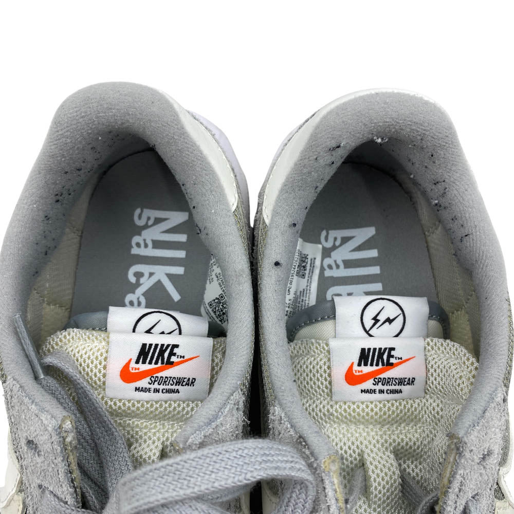NIKE ナイキ DH2684-001 × Fragment × sacai LD Waffle Light Smoke Grey フラグメント × サカイ LD ワッフル ライト スモーク グレー ローカット スニーカー グレー系 27cm【中古】