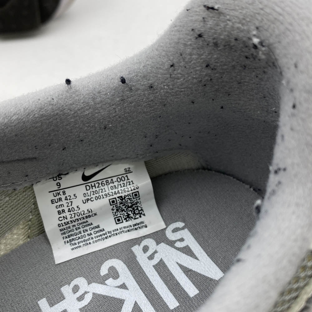 NIKE ナイキ DH2684-001 × Fragment × sacai LD Waffle Light Smoke Grey フラグメント × サカイ LD ワッフル ライト スモーク グレー ローカット スニーカー グレー系 27cm【中古】