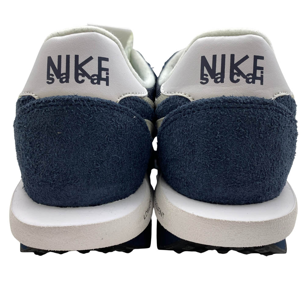 NIKE ナイキ DH2684-400 × Fragment × sacai LD Waffle Blackended Blue フラグメント × サカイ LD ワッフル ブラックエンデッド ブルー ローカット スニーカー ネイビー系 27cm【美品】【中古】