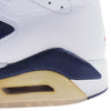 NIKE ナイキ 384664-130 【観賞用】 AIR JORDAN 6 RETRO OLYMPIC エアジョーダン 6 レトロ オリンピック スニーカー オフホワイト系 ネイビー系 31cm【中古】