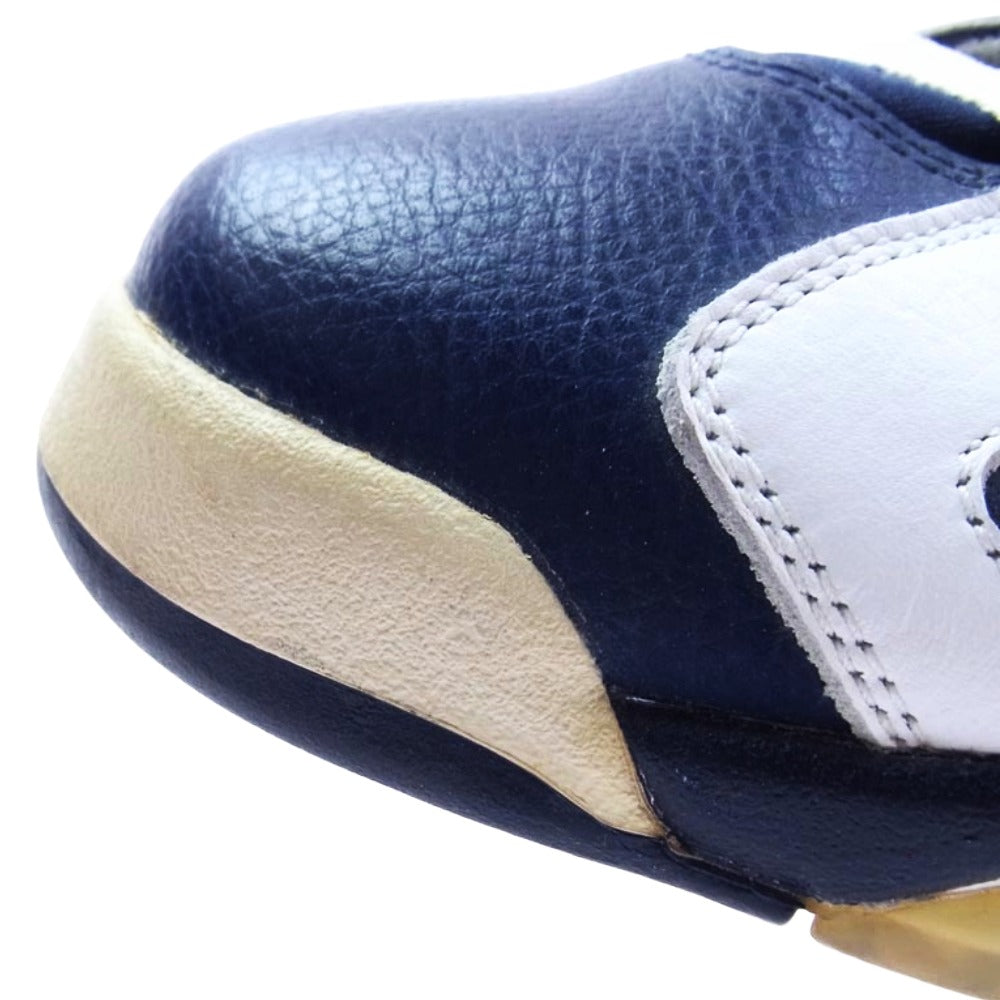 NIKE ナイキ 384664-130 【観賞用】 AIR JORDAN 6 RETRO OLYMPIC エアジョーダン 6 レトロ オリンピック スニーカー オフホワイト系 ネイビー系 31cm【中古】