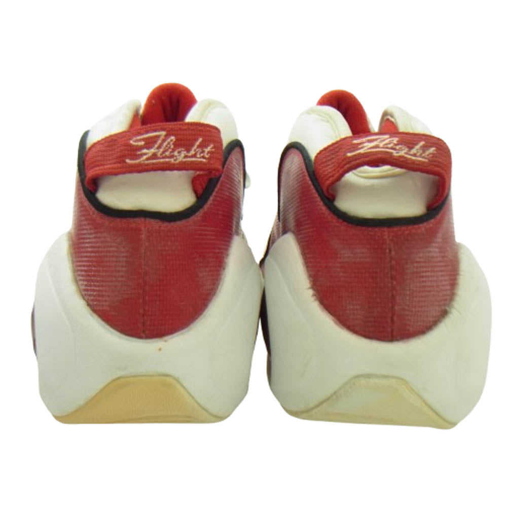 NIKE ナイキ 130248-112 【観賞用】AIR ZOOM FLIGHT エアズームフライト スニーカー オフホワイト系 レッド系 31ｃｍ【中古】