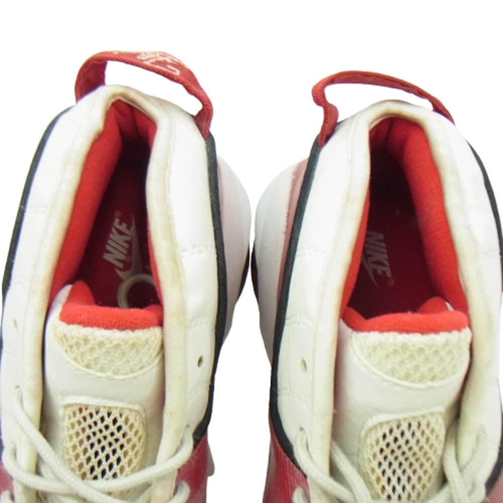 NIKE ナイキ 130248-112 【観賞用】AIR ZOOM FLIGHT エアズームフライト スニーカー オフホワイト系 レッド系 31ｃｍ【中古】