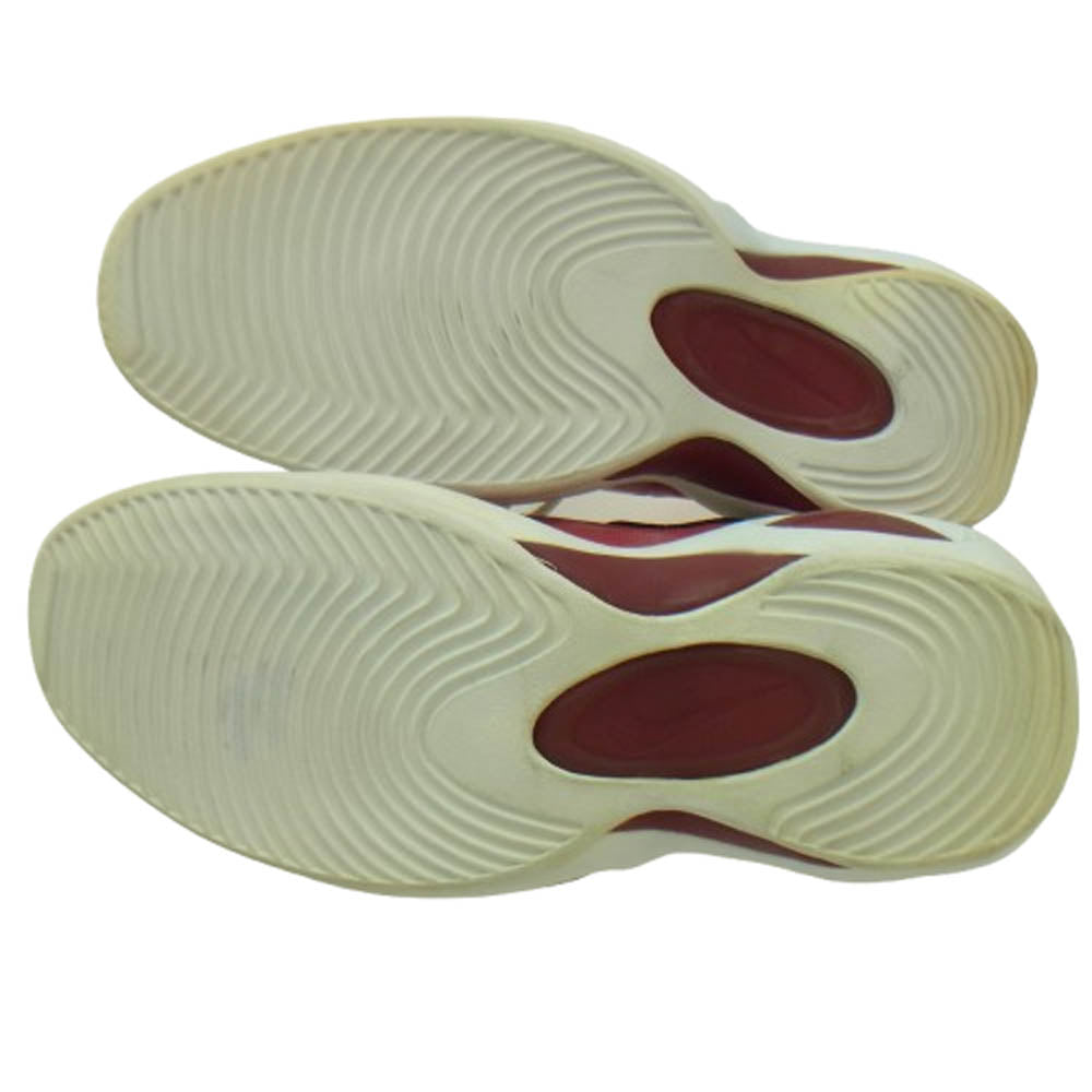 NIKE ナイキ 130248-112 【観賞用】AIR ZOOM FLIGHT エアズームフライト スニーカー オフホワイト系 レッド系 31ｃｍ【中古】