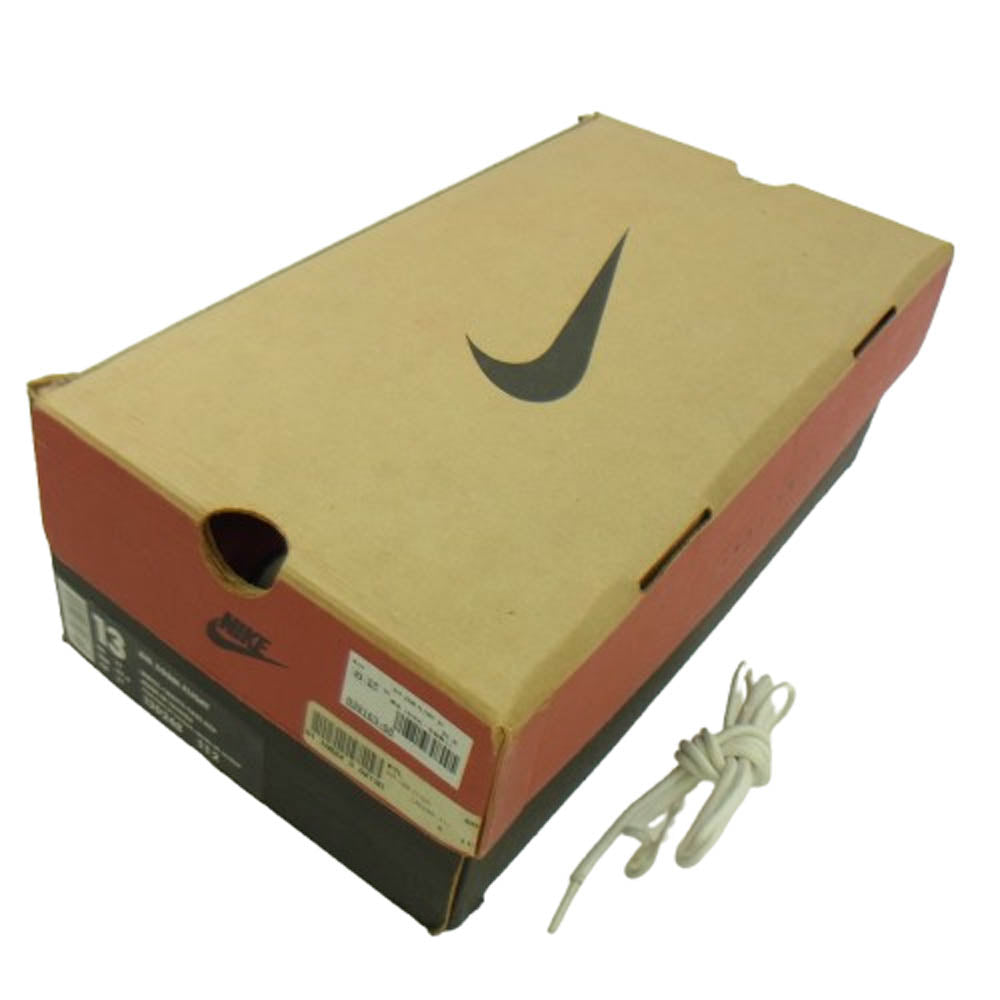 NIKE ナイキ 130248-112 【観賞用】AIR ZOOM FLIGHT エアズームフライト スニーカー オフホワイト系 レッド系 31ｃｍ【中古】