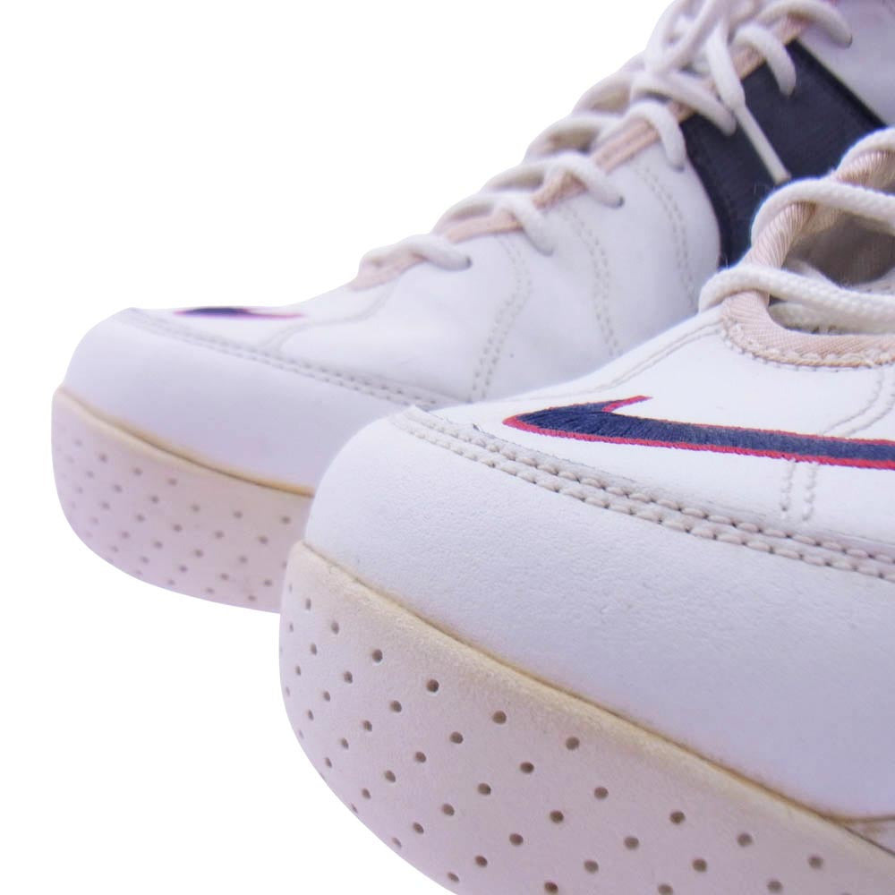 NIKE ナイキ 317810-141 【観賞用】AIR ZOOM FLIGHT PREMIUM エアズームフライトプレミアム スニーカー ホワイト系 ネイビー系 31cm【中古】