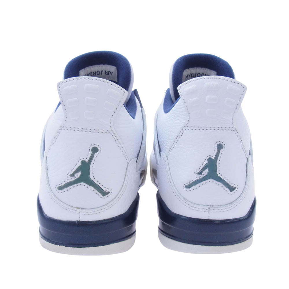 NIKE ナイキ 314254-107 AIR JORDAN 4 RETRO COLUMBIA エアジョーダン4 コロンビア スニーカー ホワイト系 31cm【中古】