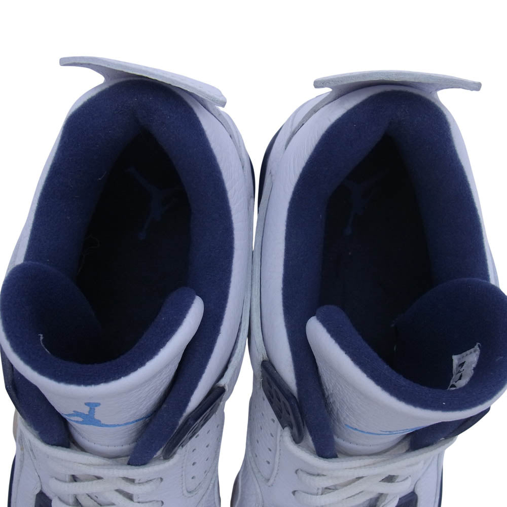 NIKE ナイキ 314254-107 AIR JORDAN 4 RETRO COLUMBIA エアジョーダン4 コロンビア スニーカー ホワイト系 31cm【中古】