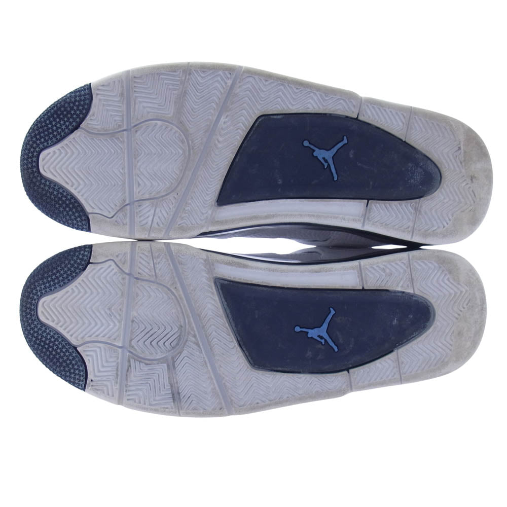 NIKE ナイキ 314254-107 AIR JORDAN 4 RETRO COLUMBIA エアジョーダン4 コロンビア スニーカー ホワイト系 31cm【中古】