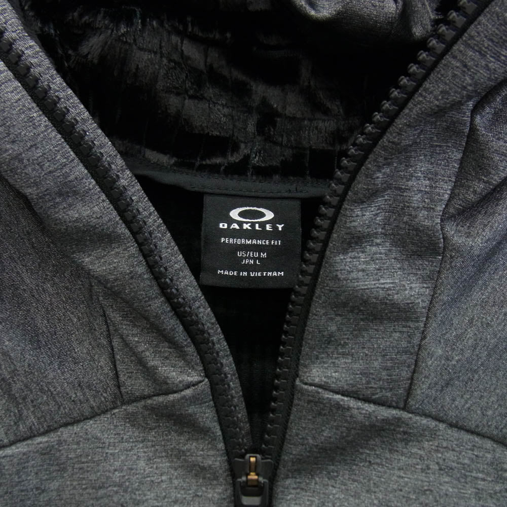 OAKLEY オークリー FOA406937 En 3RDG Synchro Warm Jacket 2.0 トレーニングジャケット グレー系 L【中古】