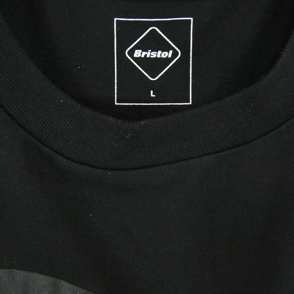 F.C.R.B. エフシーアールビー 22SS FCRB-220154 WIND AND SEA BRISTOL SEA L/S EMBLEM TEE ウィンダンシー ブリストル ロングスリーブ エンブレム 長袖Tシャツ ブラック系 L【中古】