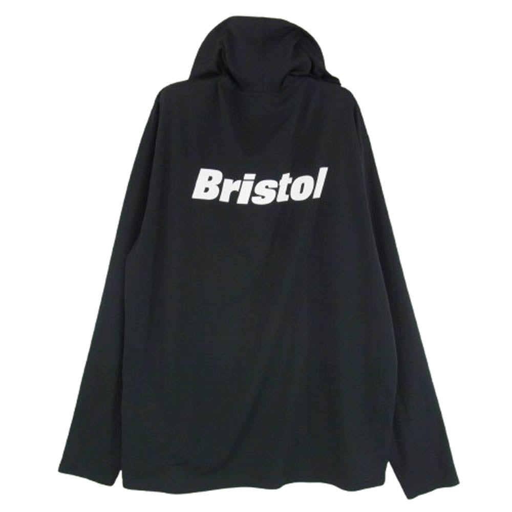 F.C.R.B. エフシーアールビー 23SS FCRB-230042 POLARTEC POWER DRY RIP STOP HOODIE パーカーフーディー ブラック系 L【中古】
