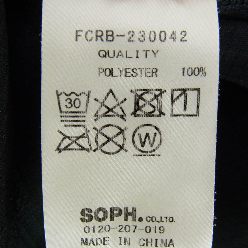 F.C.R.B. エフシーアールビー 23SS FCRB-230042 POLARTEC POWER DRY RIP STOP HOODIE パーカーフーディー ブラック系 L【中古】