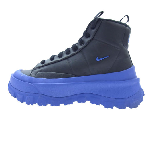 NIKE ナイキ FQ9065-001 Women's Blazer Mid Roam Black Racer Blue ブレザー ミッド ハイカット スニーカー ブラック系 ブルー系 23.5cm【中古】