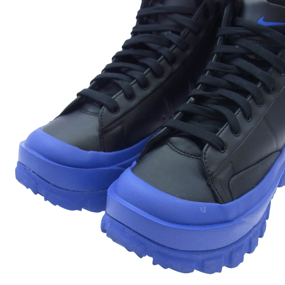 NIKE ナイキ FQ9065-001 Women's Blazer Mid Roam Black Racer Blue ブレザー ミッド ハイカット スニーカー ブラック系 ブルー系 23.5cm【中古】